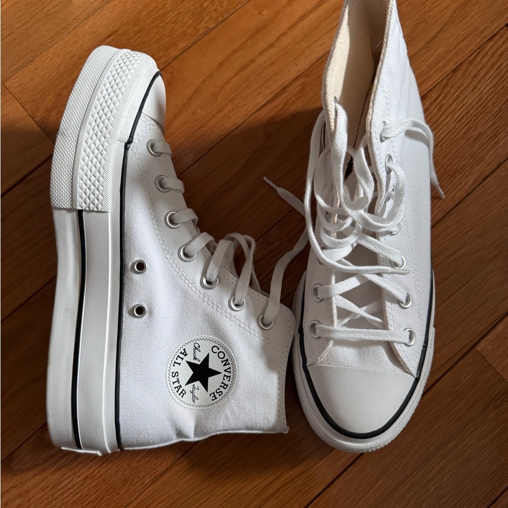 Converse All Star White High-Top Sneakers